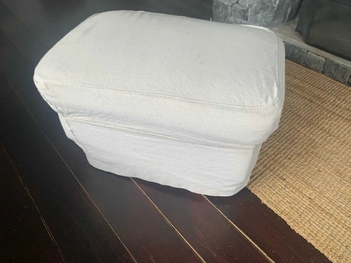 Ikea Strandmon FootStool with washable cover - Image 2