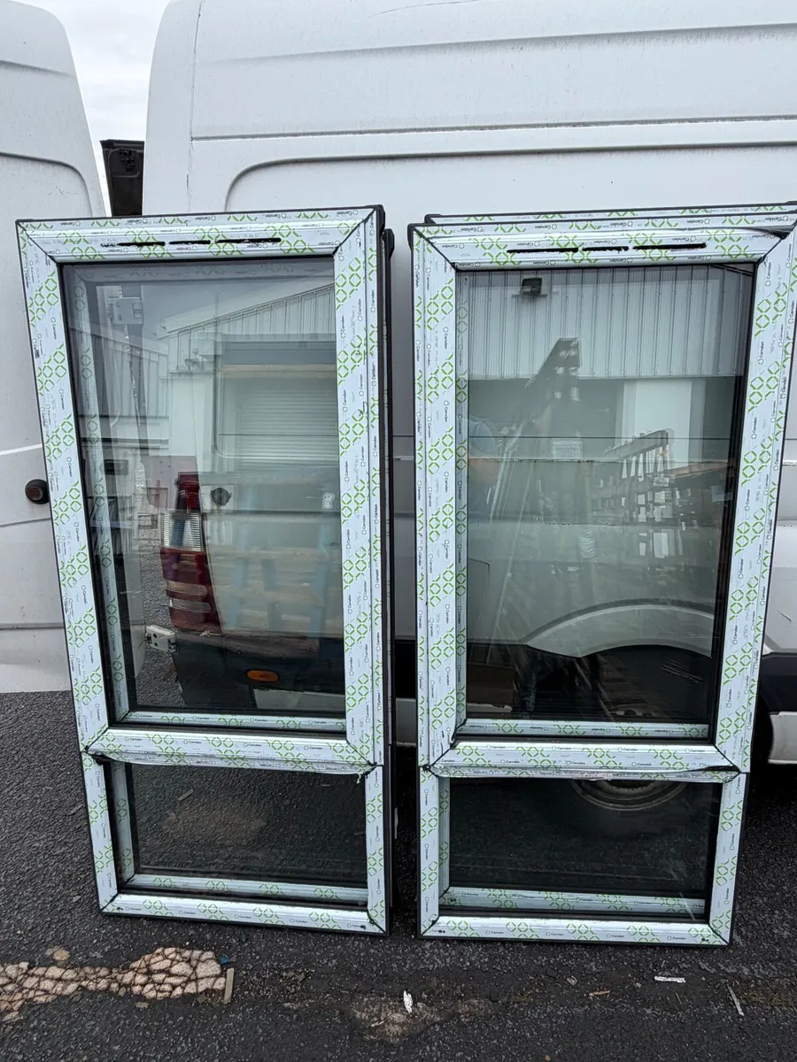 uPVC Charcoal Windows New patio door double door - Image 1