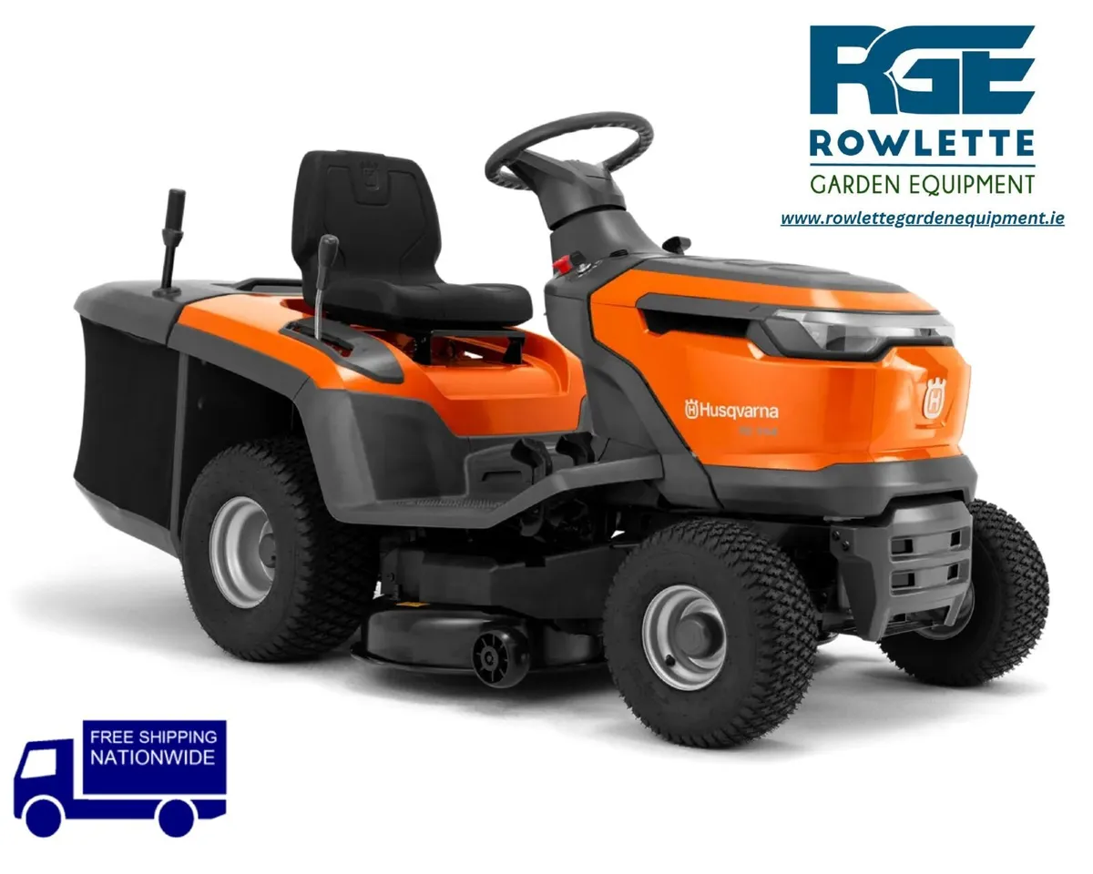 Husqvarna TC 114 Ride-On Lawnmower - Image 1