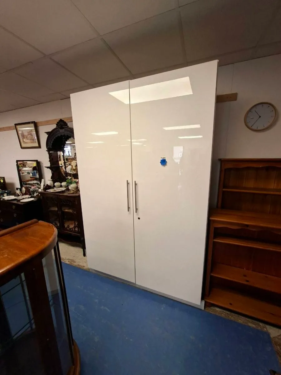 WHITE OFFICE STORAGE UNIT - Image 1