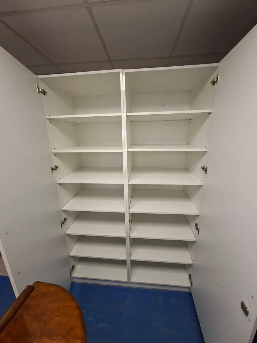 WHITE OFFICE STORAGE UNIT - Image 2