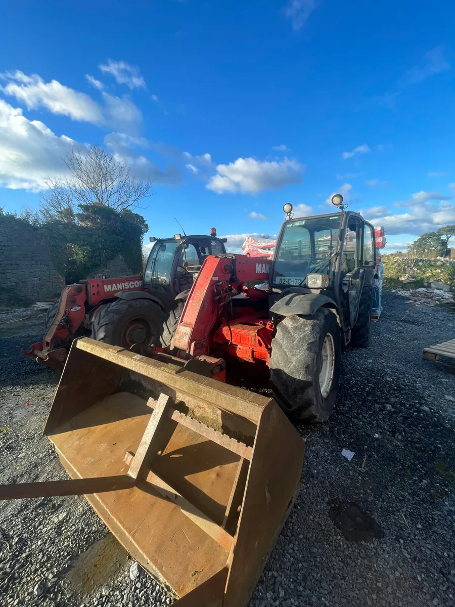 Manitou Telehandlers trade sale - Image 1