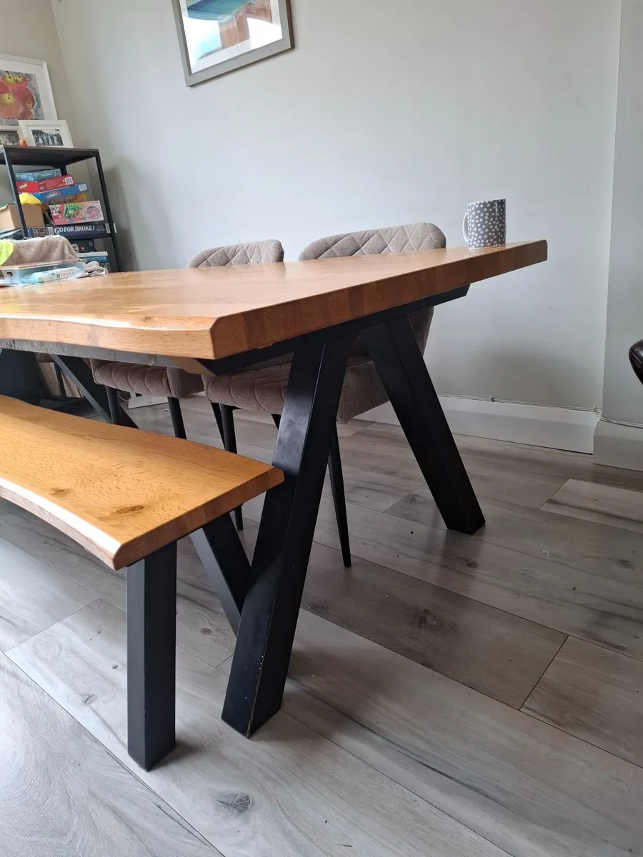table and bench - Image 1