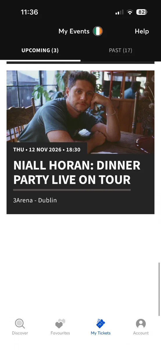 Niall Horan Concert Tickets - Image 2