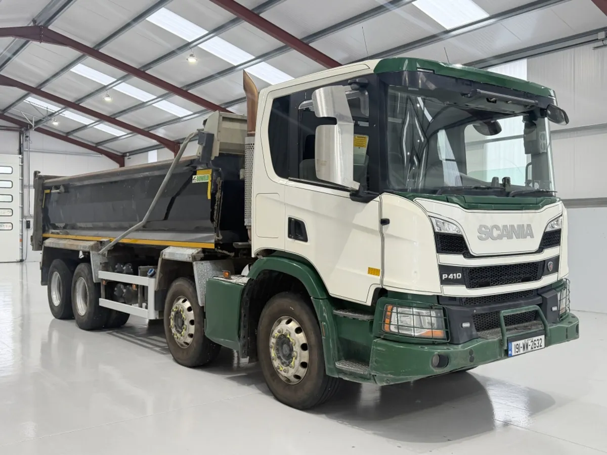 2019 SCANIA P410 XT 32T TIPPER - Image 1