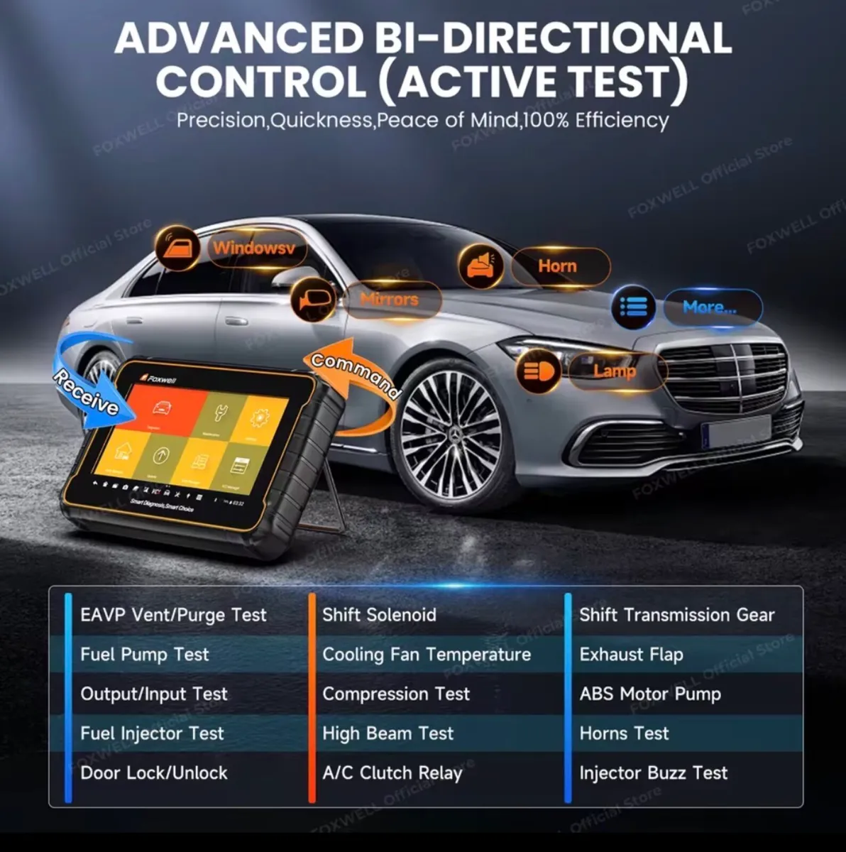 FOXWELL GT60 OBD2 Diagnostic Tool for cars/vans - Image 2