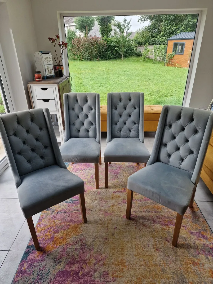 Dining Chairs x 4 - Image 1