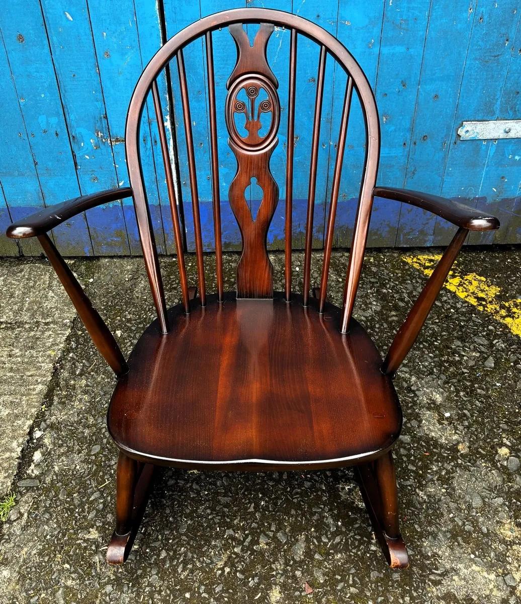 ERCOL ROCKING CHAIR - Image 4