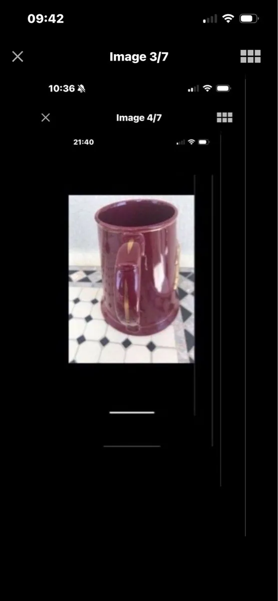 Rare 3 1/2 pint ceramic tankard - Image 3