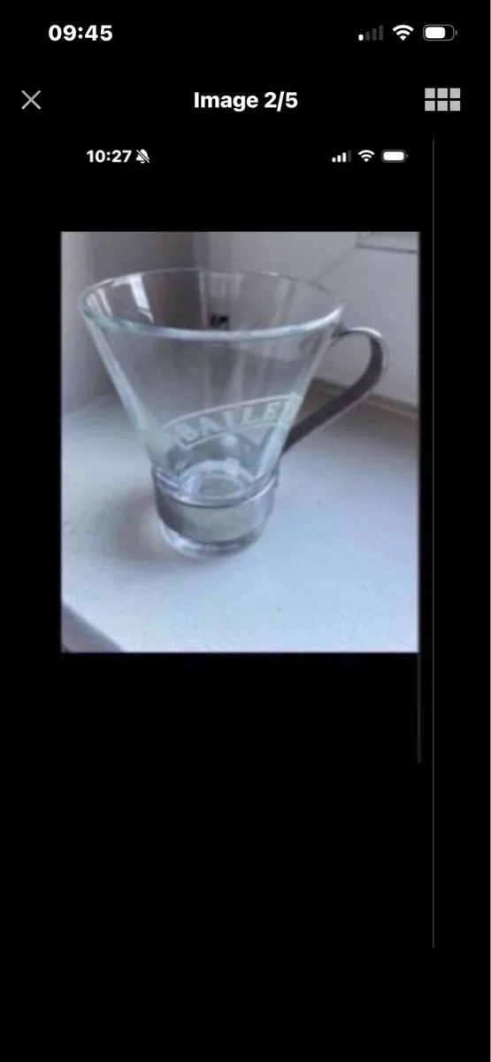 Rare Bailey’s Glasses with Metal Frame (6) - Image 2
