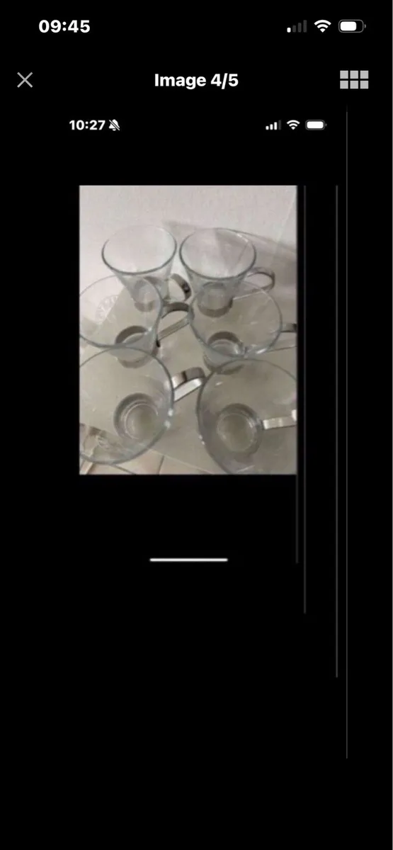 Rare Bailey’s Glasses with Metal Frame (6) - Image 4