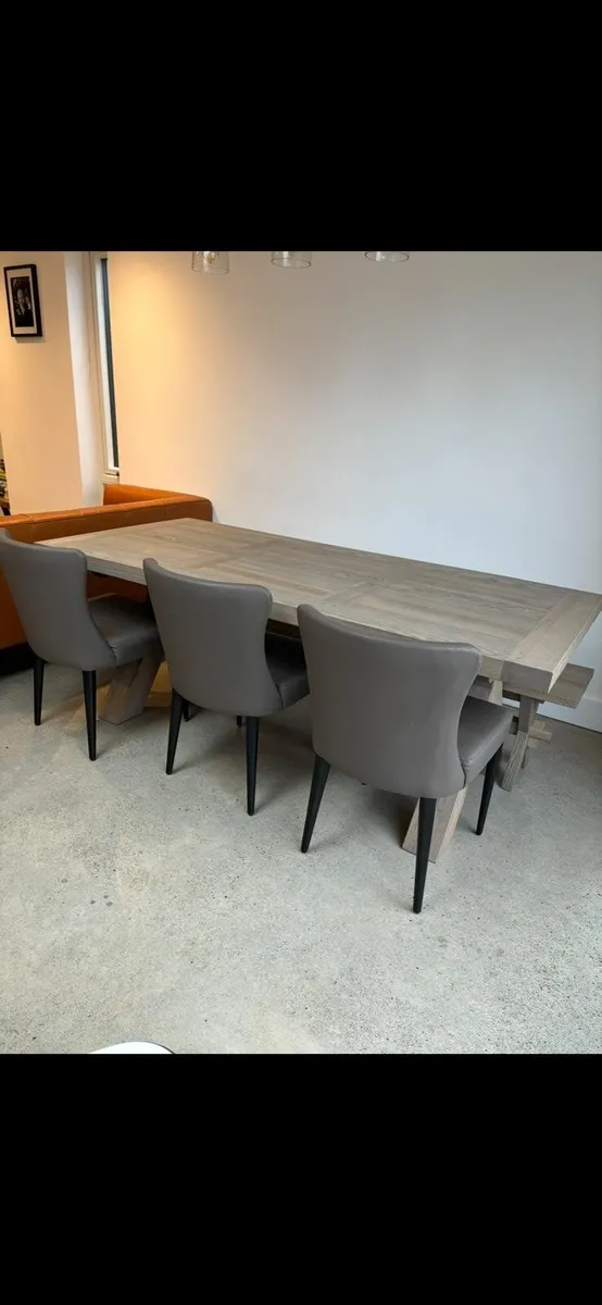 Table & Chairs & Bench - Image 1