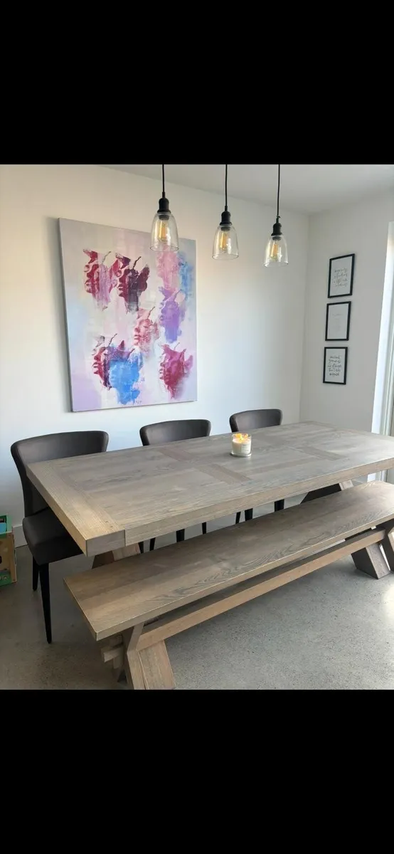 Table & Chairs & Bench - Image 3