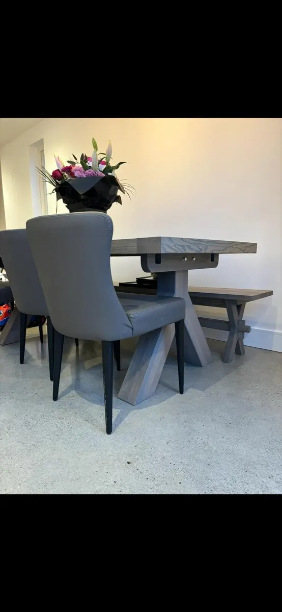 Table & Chairs & Bench - Image 4
