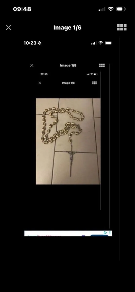 Very Rare giant Size  Rosary Beads - Image 2