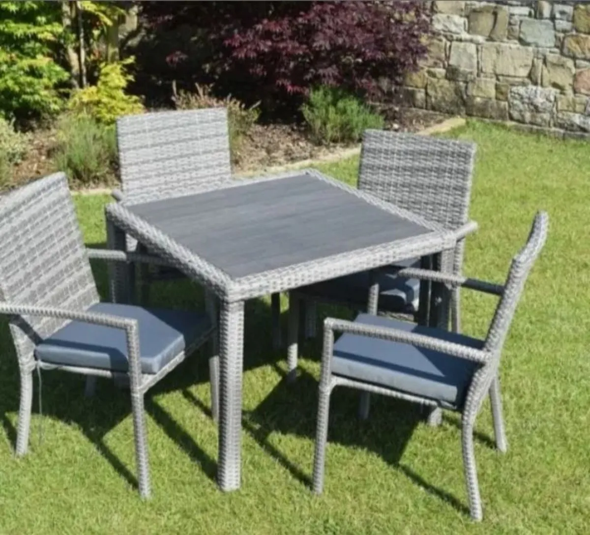 Naples Garden Dining Set - Image 2