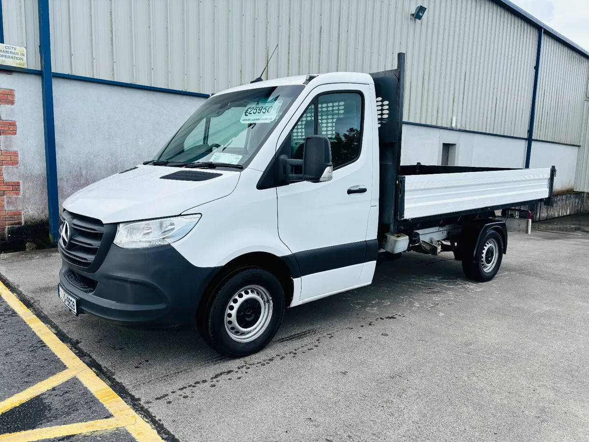 2022 Mercedes Sprinter Tipper €25,950 + VAT - Image 1