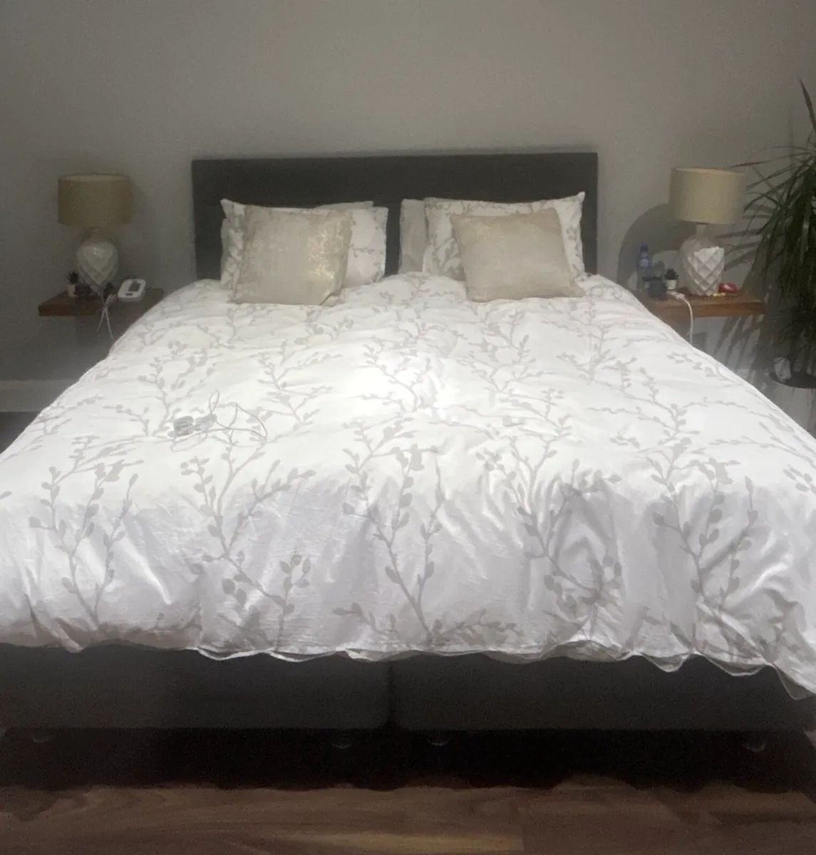 Grey Superking Base and Headboard - Image 4