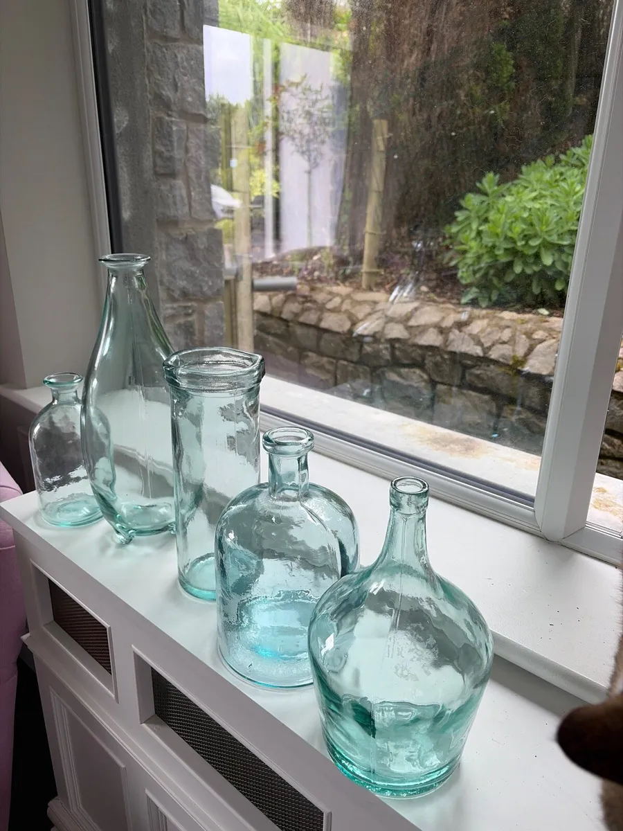 Decorative Glass Bottles - Image 1
