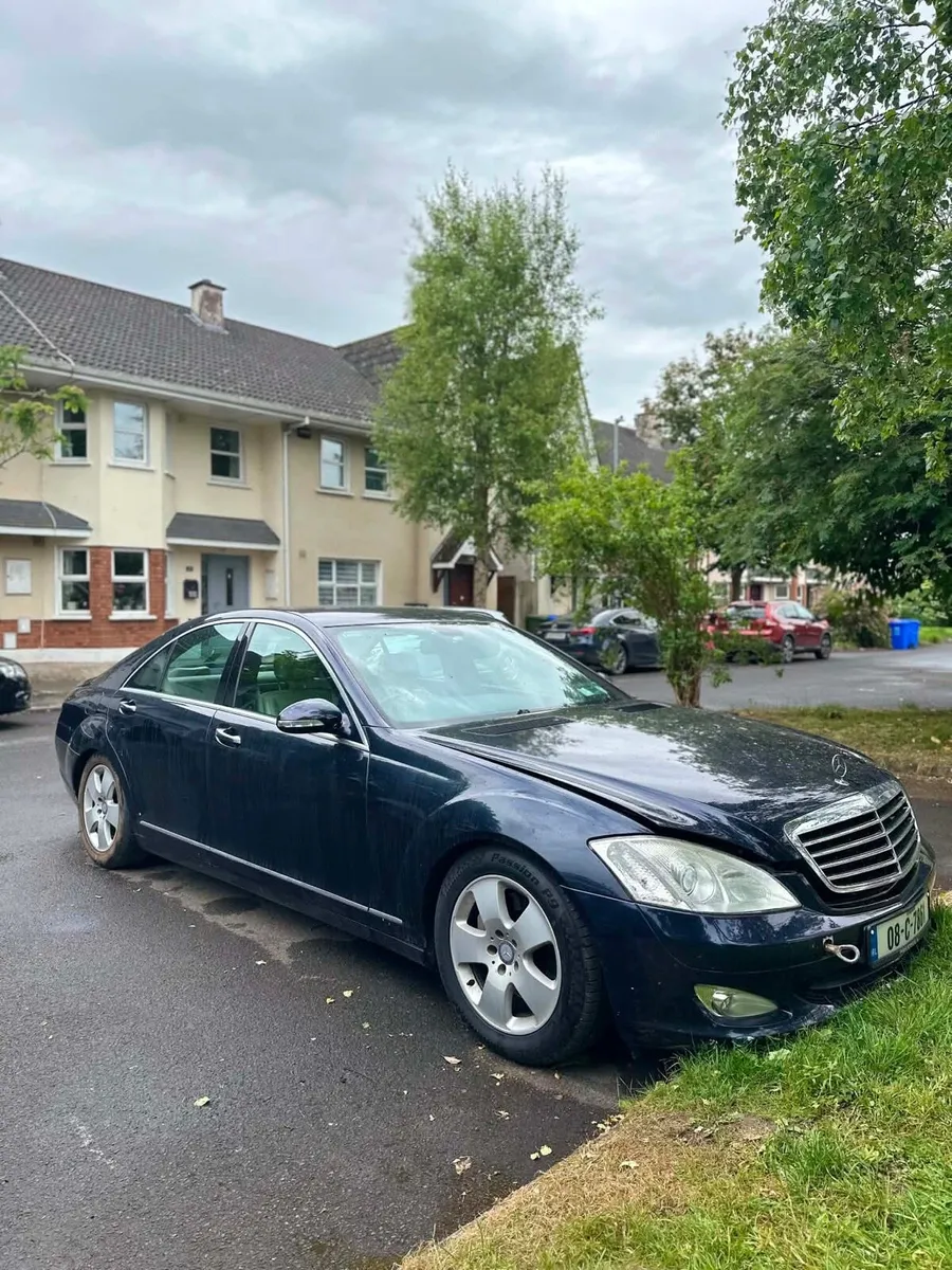 2008 MERCEDES S320 CDI S-CLASS breaking or repair - Image 2