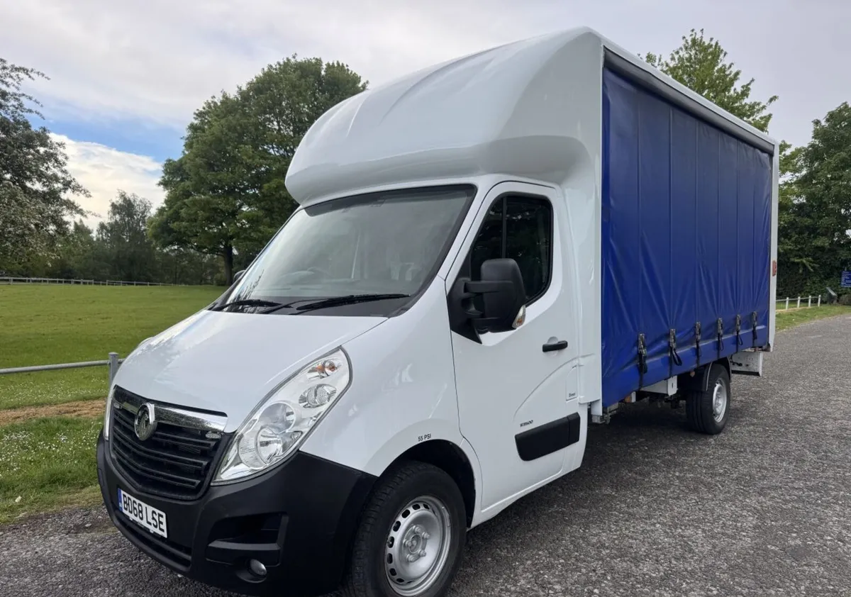 2019 Vauxhall Movano Curtain Sider Van - Image 3