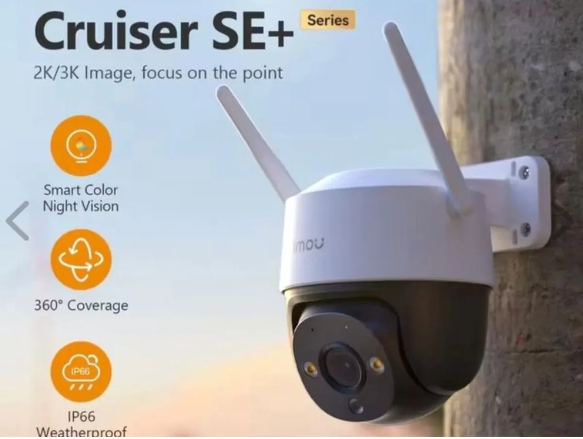 5MP-360 cctv + 128Gb card. - Image 1