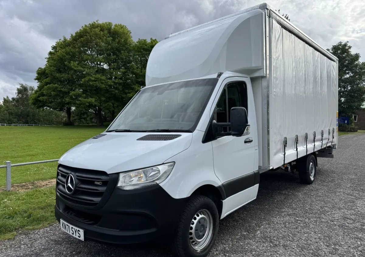 2021 Mercedes-Benz Sprinter Curtain Sider Van - Image 1