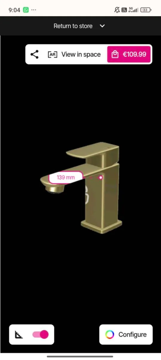 Basin mixer and top - Image 1