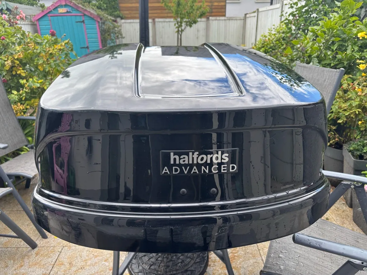 Halfords Large Duel side Opening Roof Box €250 Ono - Image 2