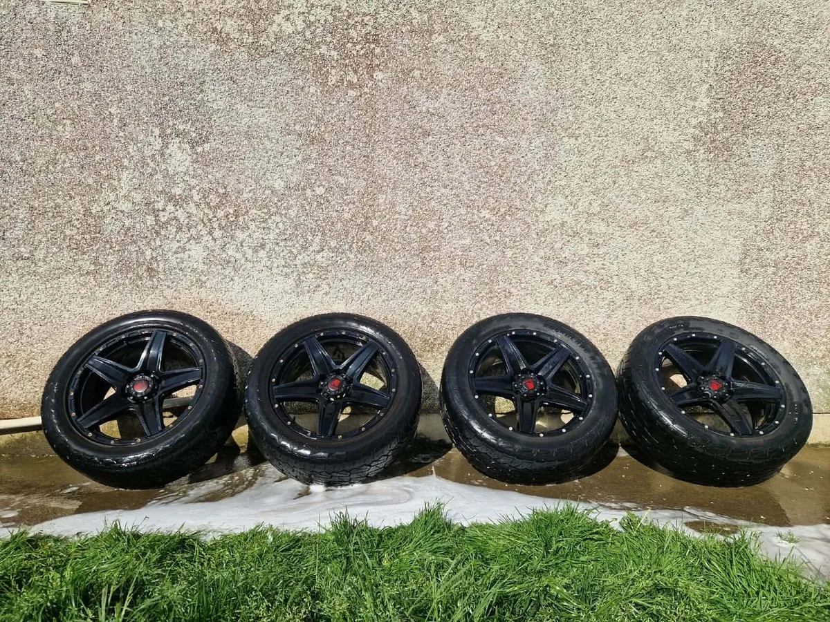 Ford ranger 20" wheels and tyres - Image 2