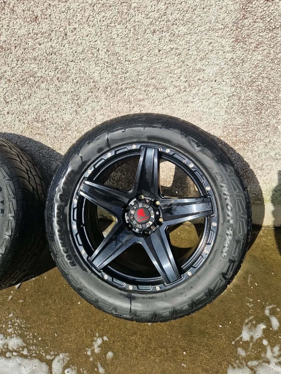 Ford ranger 20" wheels and tyres - Image 4