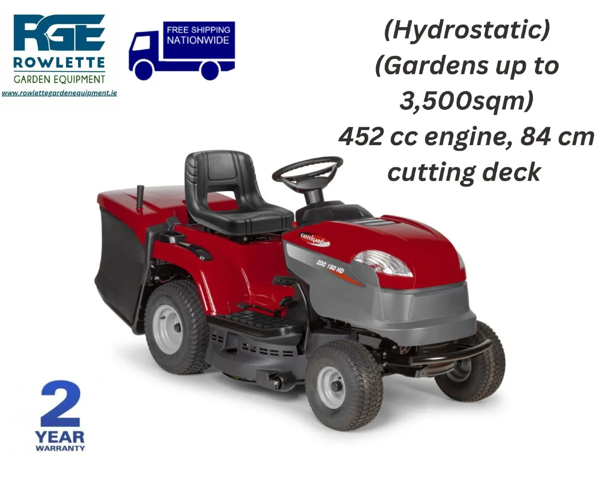 Castelgarden XDC150HD Hydrostatic Ride-On - Image 1