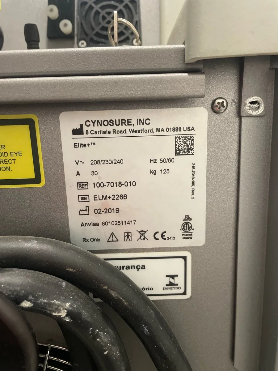 Cynosure elite+ laser - Image 3