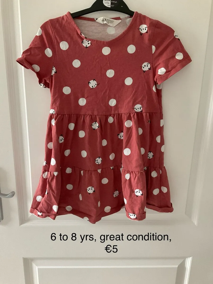 Girls dress, 6 to 8 yrs