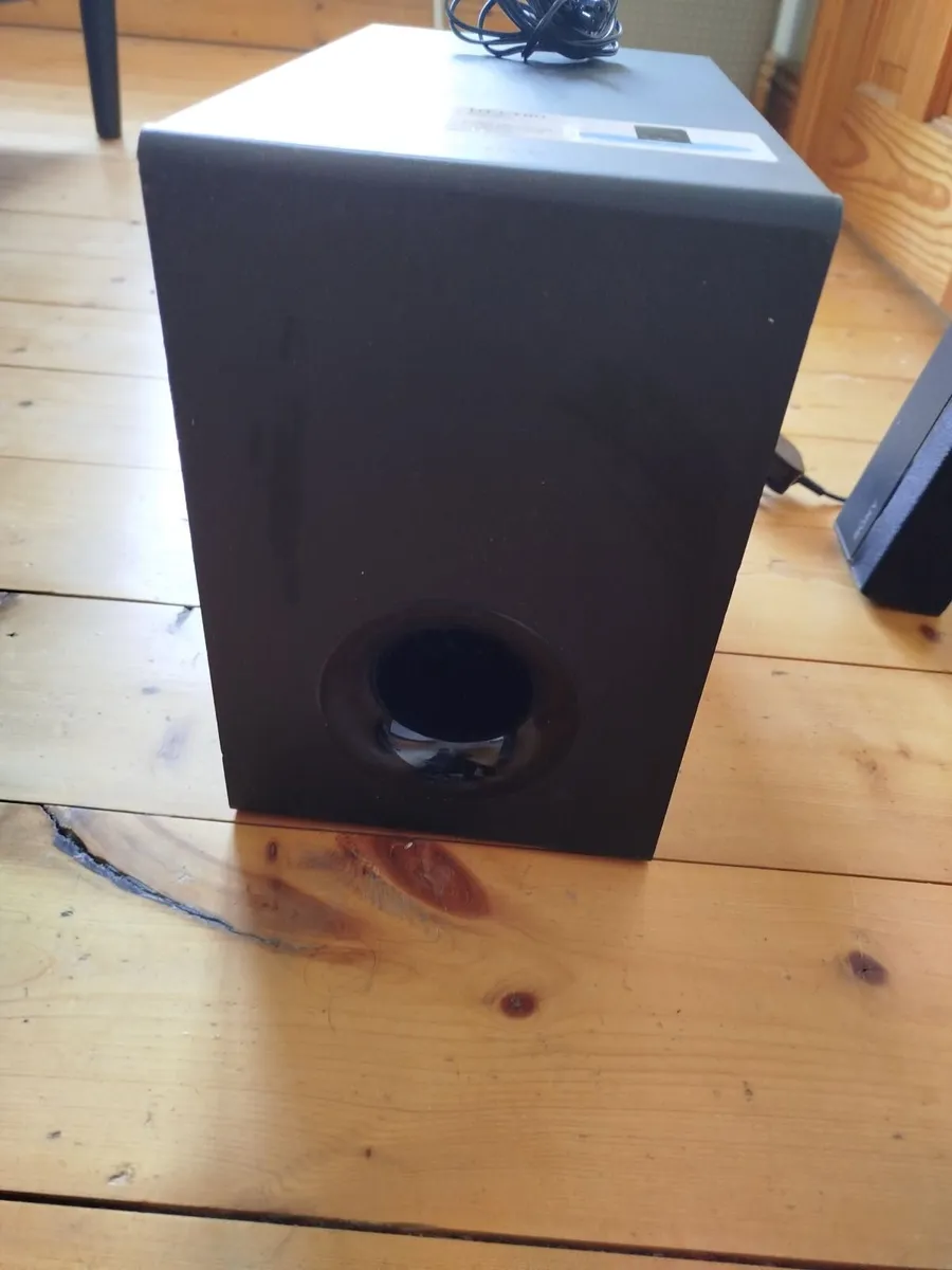 Sony Sound Bar HT-CT80 and subwoofer - Image 1
