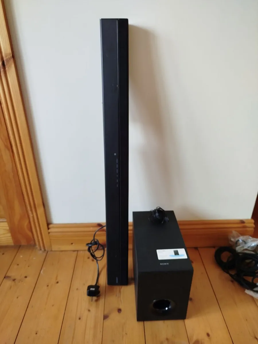 Sony Sound Bar HT-CT80 and subwoofer - Image 2