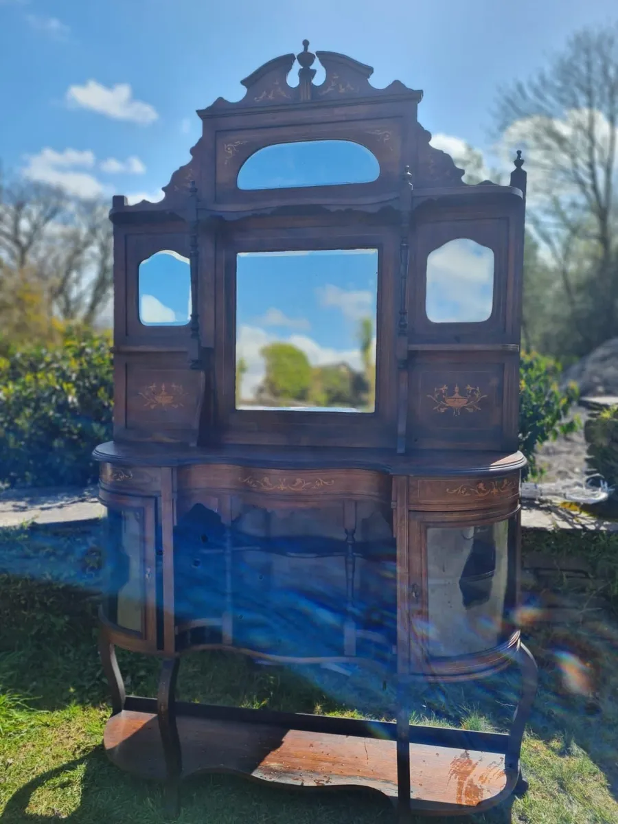 Antique sideboard / dresser - Image 2