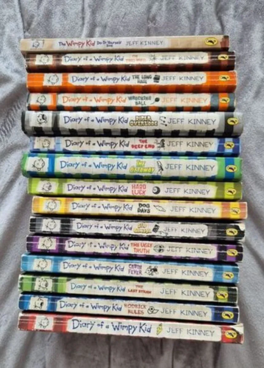 Wimpy Kid books. - Image 2