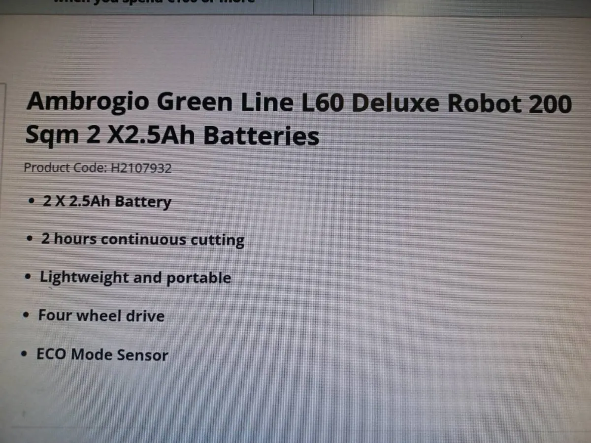 Ambrogio Green Line L60 robot 200 - Image 2