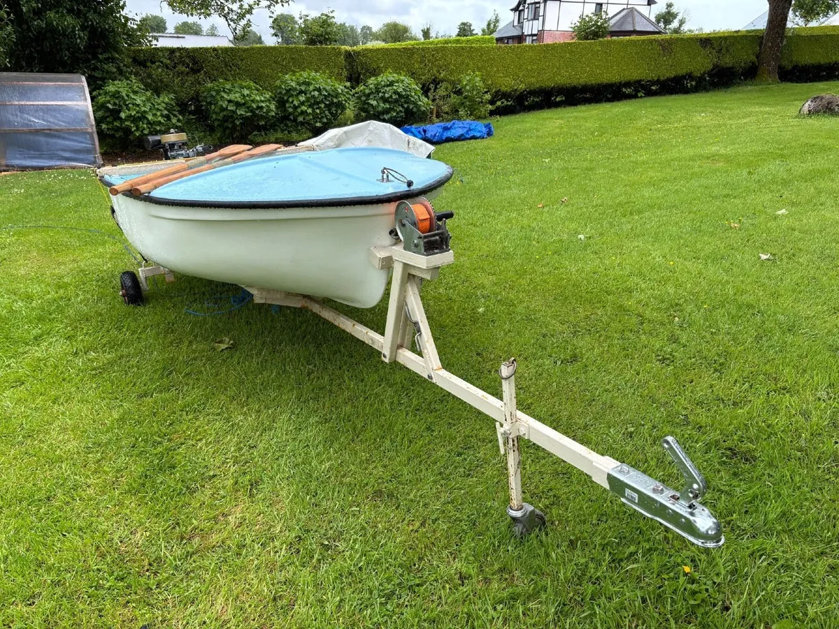 Tender Boat and Engine and trailer - Image 4
