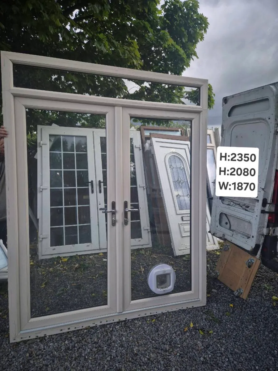 PVC FRENCH DOORS