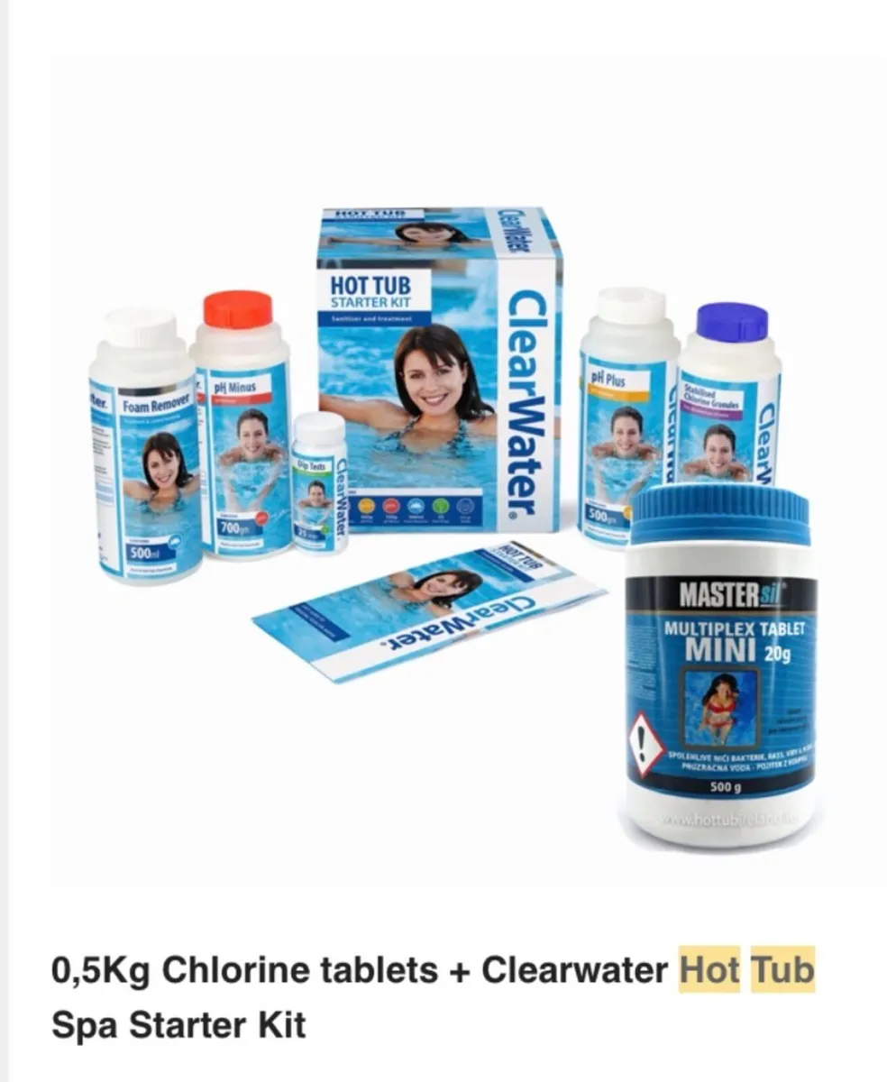 Hot tub chemicals - Image 1