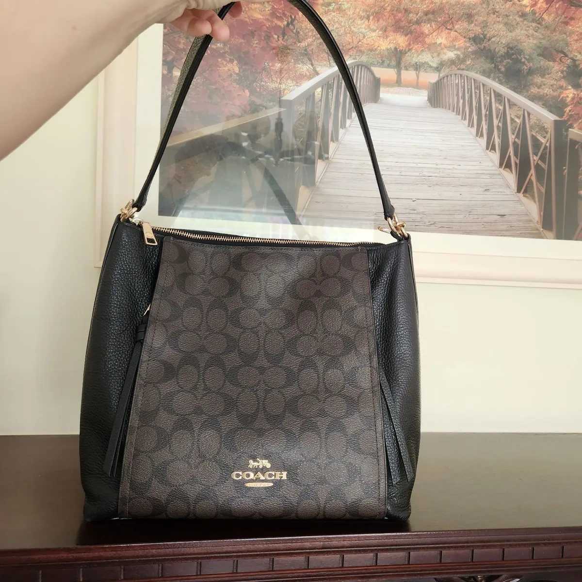 Coach handbag - Image 1