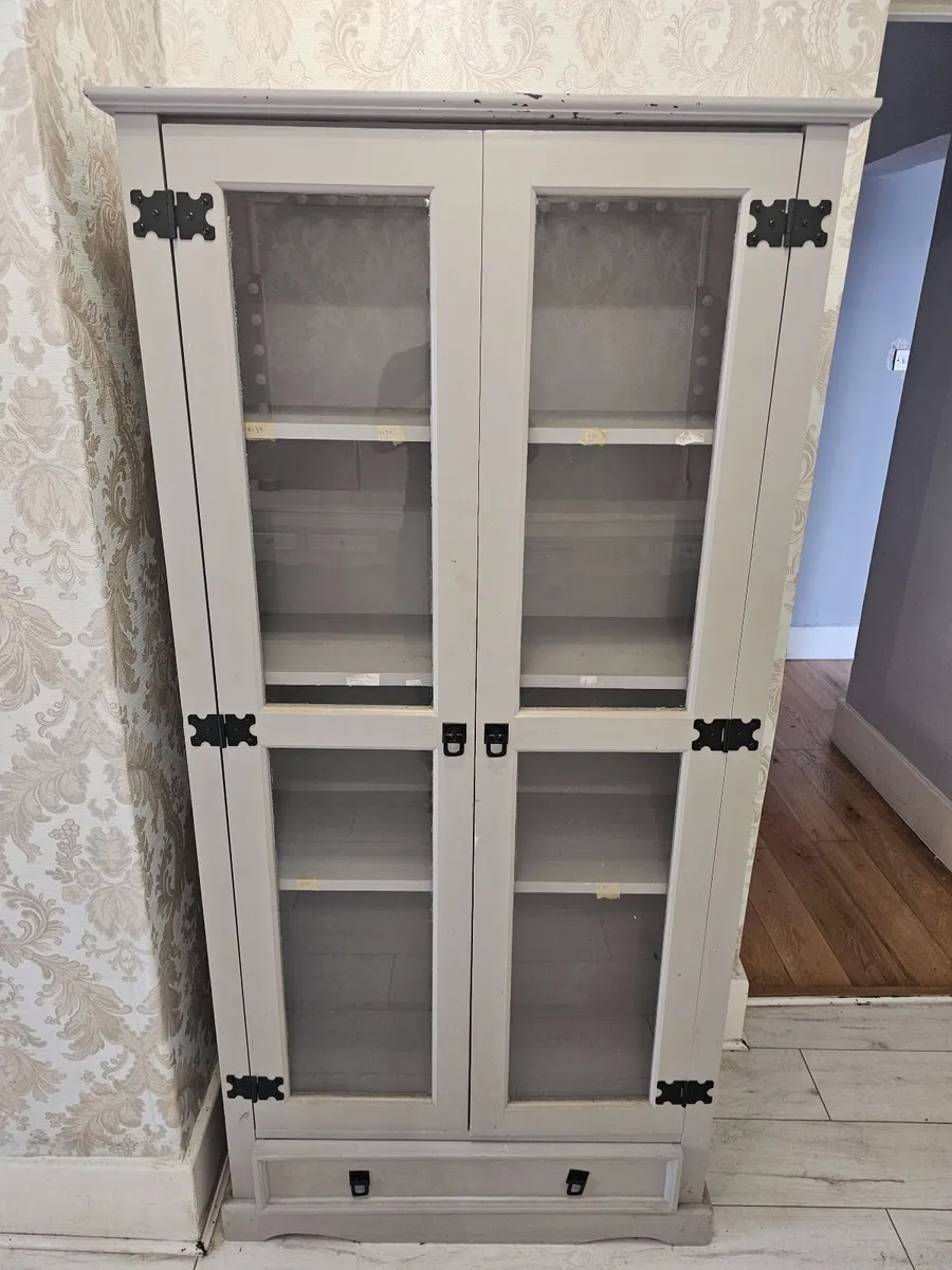 Display cabinet, dresser, chair - Image 1