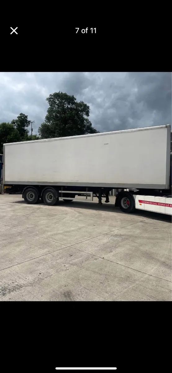 Urban box van trailer - rear steer axle (choice) - Image 4