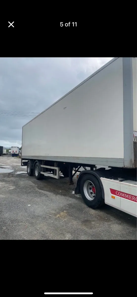 Urban box van trailer - rear steer axle (choice) - Image 3