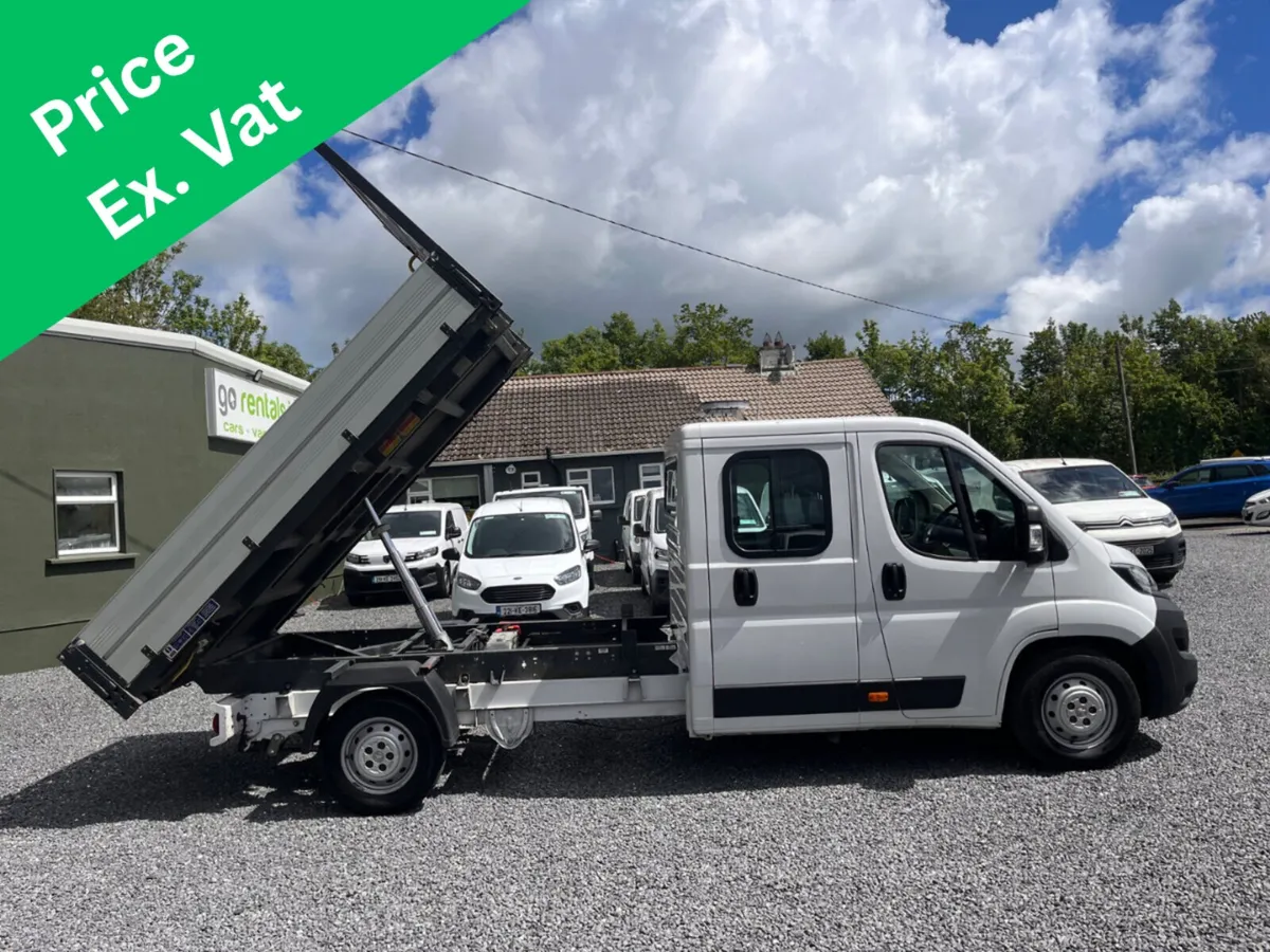 Peugeot Boxer Crew Cab Tipper 2.2L Diesel 140BHP - Image 1