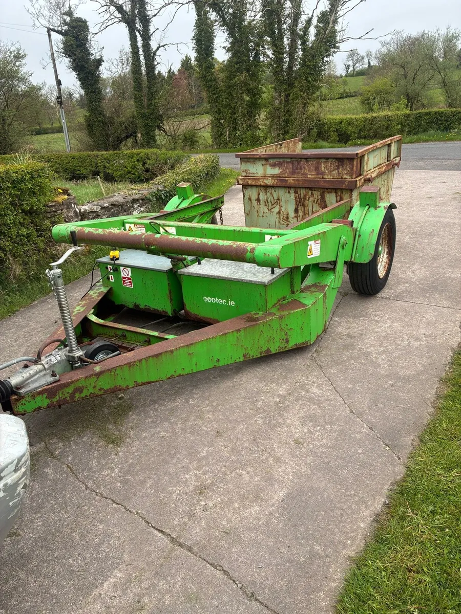 Lyndy 3000 skip trailer - Image 1