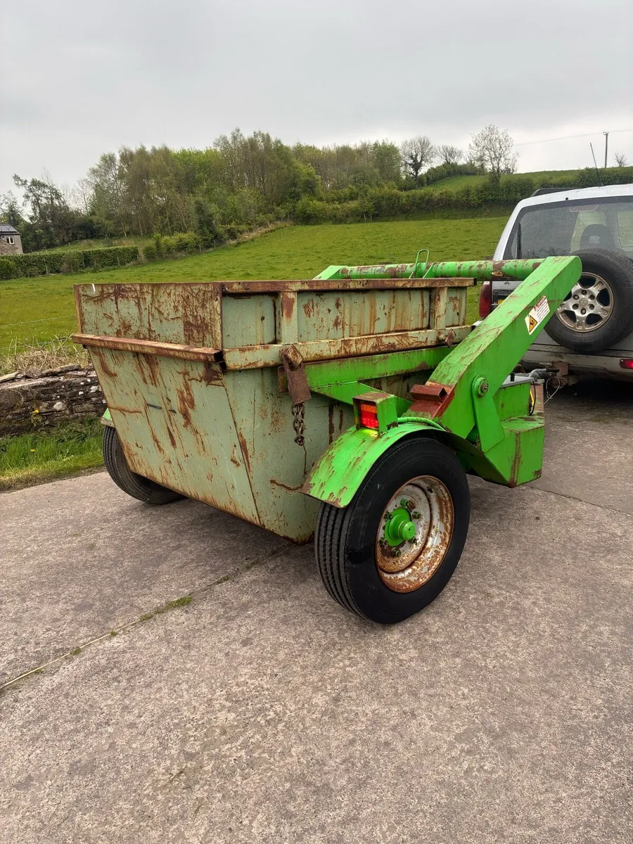 Lyndy 3000 skip trailer - Image 4
