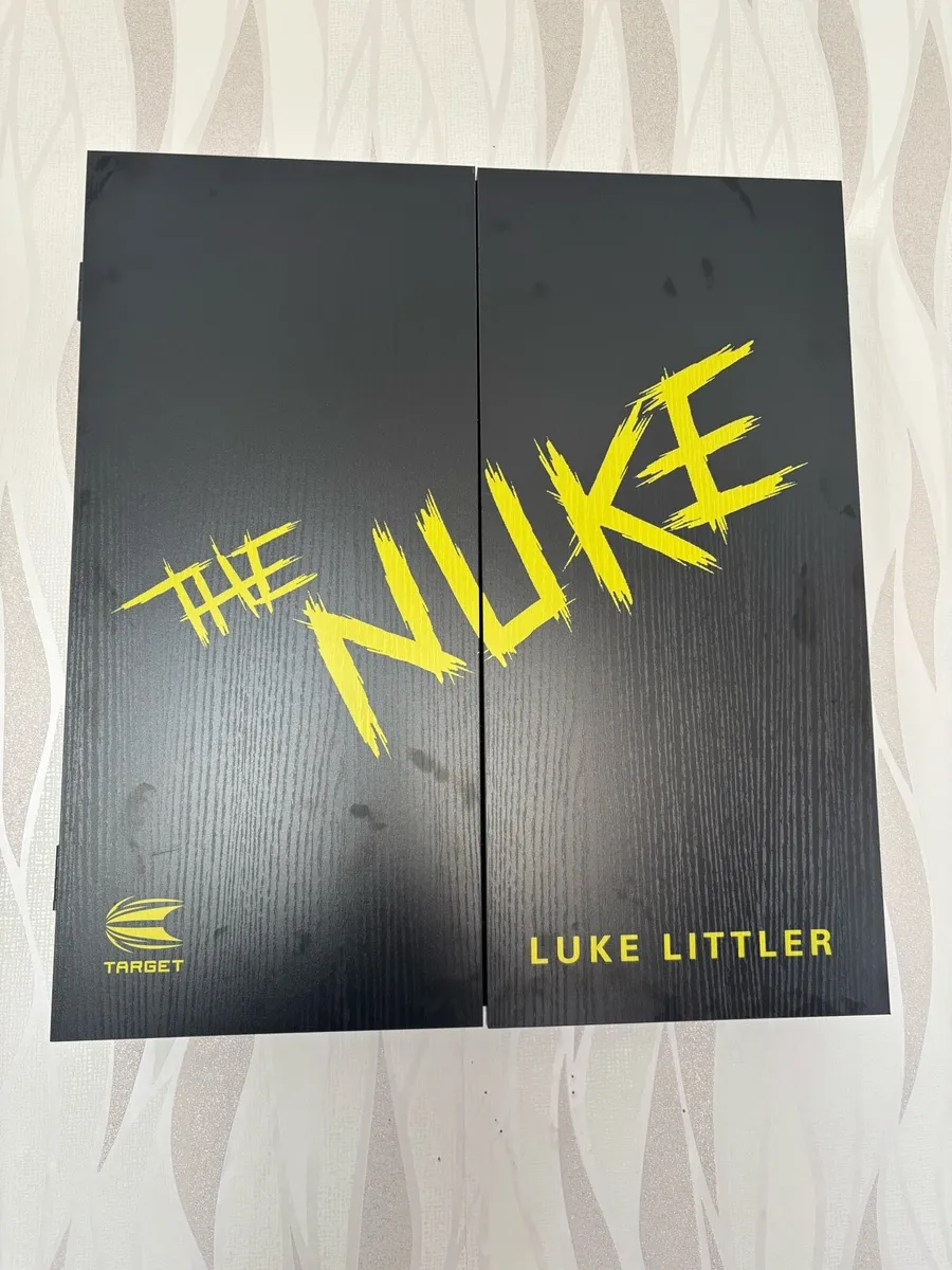 Target Luke “The Nuke” Littler dartboard - Image 1